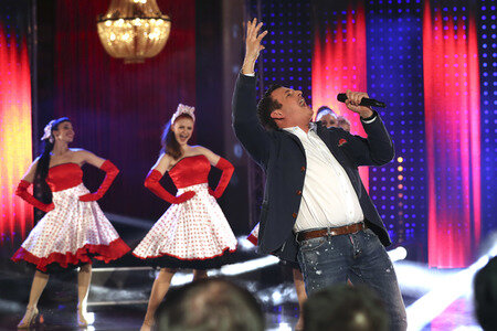 TV-Show 'Meine Schlagerwelt - Die Party mit Ross Antony' in Leipzig