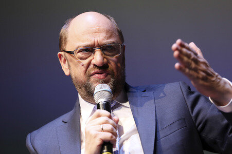Martin Schulz zu Gast bei 'BRIGITTE Live' in Berlin