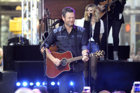 Konzert von Blake Shelton in New York