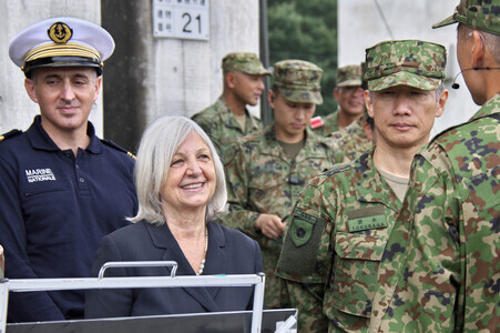 Militärübung 'Brunet Takamori 26' in Shikama