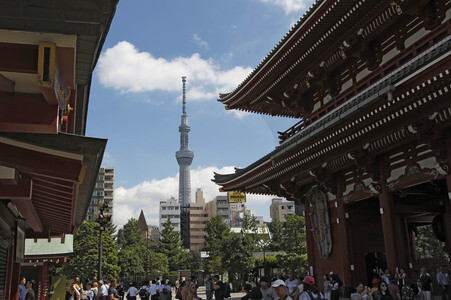 Sightseeing Tokio