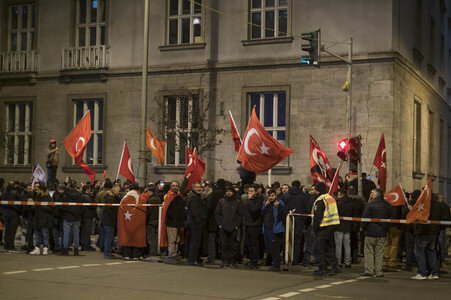 Türken Demo in Berlin