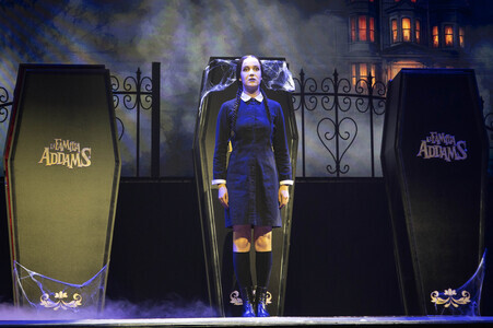 Theateraufführung 'The Addams Family, The Musical' in Madrid