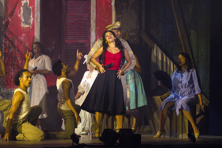 Musicalpremiere 'Carmen la Cubana' in Berlin