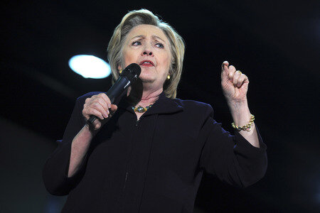 Walkampfrede von Hillary Clinton in New Jersey