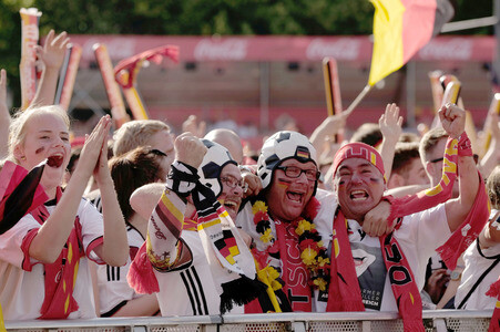 UEFA-Fußball-Europameisterschaft 2016 Spiel Deutschland gegen die Slowakei