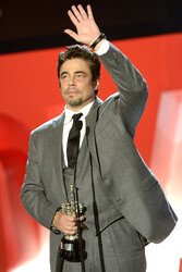 Donostia Award für Benicio Del Toro, San Sebastian Film Festival 2014