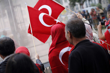 Erdogan-Demo in Köln