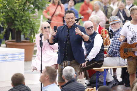 TV-Show 'ZDF-Fernsehgarten' in Mainz