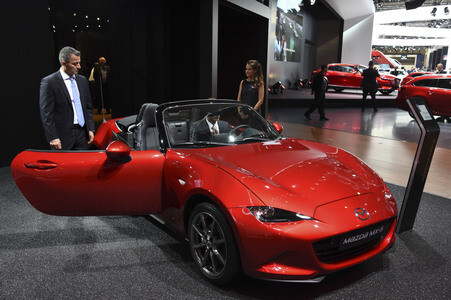Zweiter Pressetag auf der IAA 2015 in Frankfurt