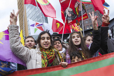 Demonstration gegen PKK Verbot, Berlin