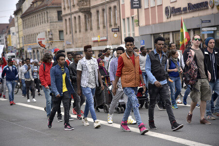 1. Mai Demo in Nürnberg