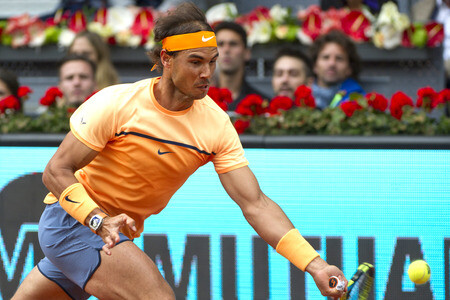 Tennis Match Rafael Nadal vs Joao Sousa in Madrid