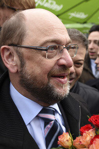 SPD-Kanzlerkandidat Martin Schulz in Darmstadt