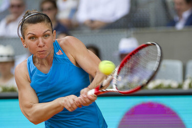 Tennis Mutua Madrid Open Match Simona Halep vs. Maria Sharapova, Madrid