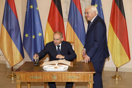Empfang des Ministerpräsidenten der Republik Armenien in Berlin