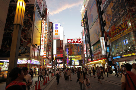 Sightseeing Tokio