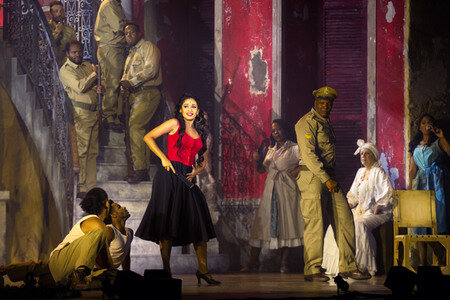 Musicalpremiere 'Carmen la Cubana' in Berlin