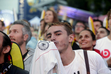 WM-Fanmeile beim Finalspiel Deutschland gegen Argentinien, Berlin