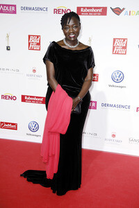 Goldene Bild der Frau 2017 in Hamburg