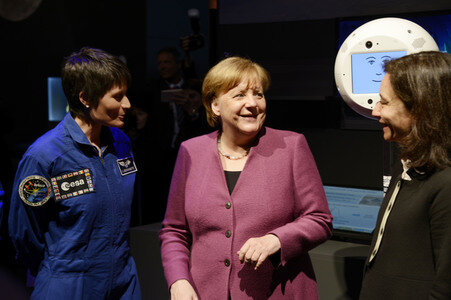 Eröffnung der Luftfahrtmesse ILA 2018 in Berlin