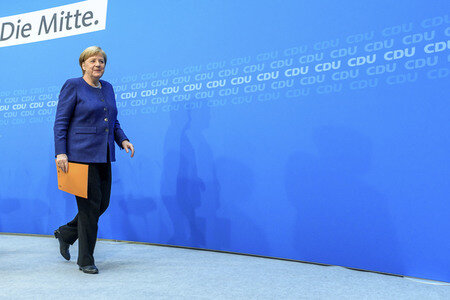 Pressekonferenz zur Klausurtagung der CDU in Berlin