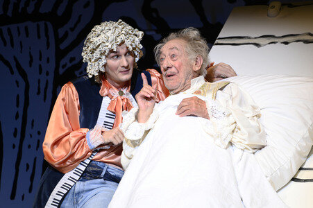 Theaterprobe 'Der eingebildet Kranke' in Berlin