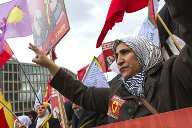 Demonstration gegen PKK Verbot, Berlin