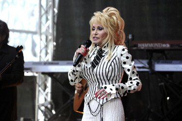 Dolly Parton bei der NBC-Show 'Today', New York