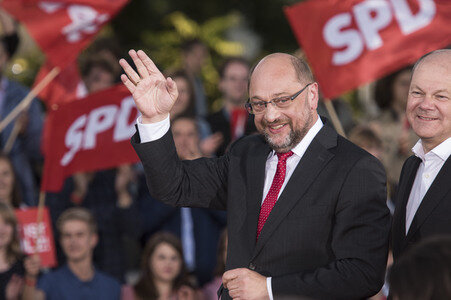 Wahlkampfveranstaltung mit Martin Schulz in Berlin