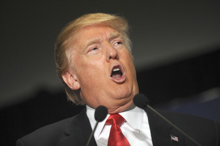 Wahlkampfrede von Donald Trump in Cedar Rapids