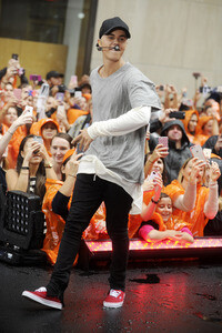 Justin Bieber in der NBC-Show 'Today' in New York