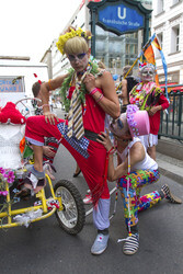 Demoparade gegen Fashion Terror und für Faire Mode und Trashion, Berlin