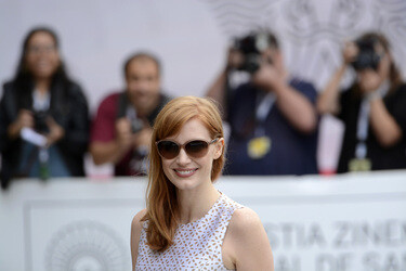 Ankunft von Jessica Chastain beim San Sebastian Film Festival 2014