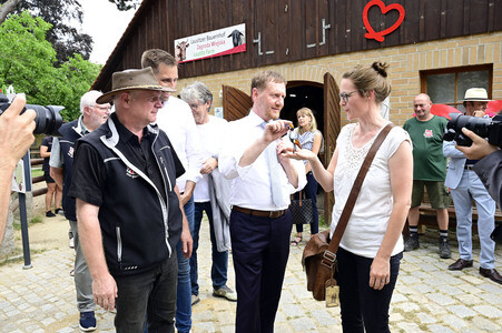Pre-Opening der neuen Entdeckerwelt 'Wild Love Stories' in Görlitz