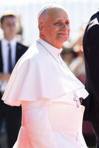 Papst Leo XIV. in der Kathedrale St. Maria von Almudena in Madrid