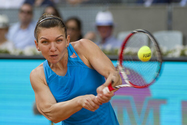 Tennis Mutua Madrid Open Match Simona Halep vs. Maria Sharapova, Madrid