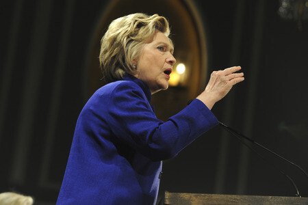 Rede von Hillary Clinton in New York