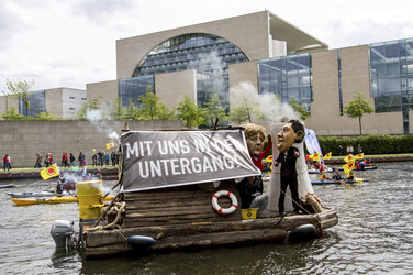Bootsdemo zur Energiewende, Berlin