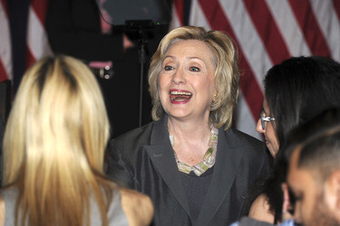 Hillary Clinton spricht in New York