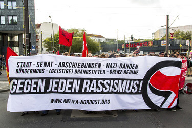 Demonstration gegen Rassismus und Abschiebungen, Berlin