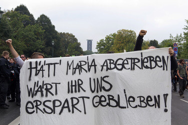 Gegendemonstration zum 'Marsch für das Leben', Berlin