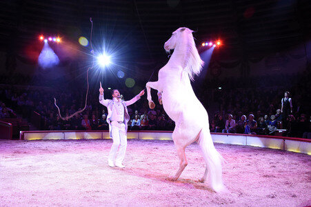 Premiere der 2. Winterspielzeit 2018 des Circus Krone in München