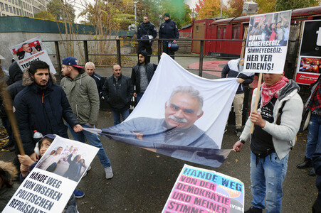 Kurden-Demo in Berlin