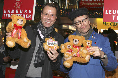 Teddybären Charity Aktion in Hamburg