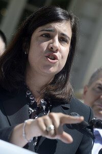 Wahlkampfrede von Nicole Malliotakis in New York