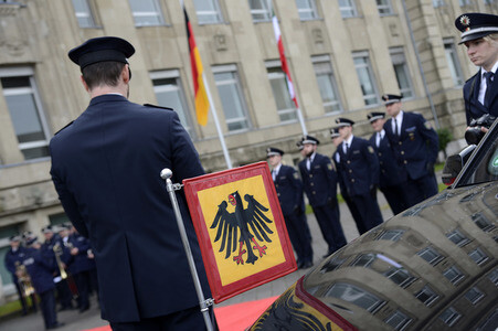 NRW Antrittsbesuch des Bundespräsidenten in Düsseldorf