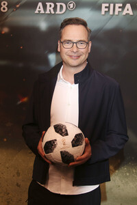 ZDF und ARD-Fußball-WM-Pressekonferenz in Hamburg