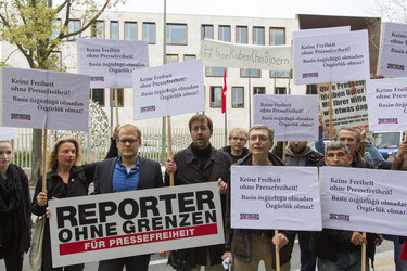 Kundgebung vor der Türkischen Botschaft, Berlin