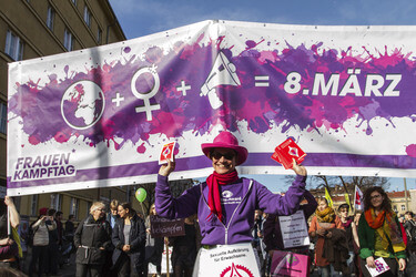 Weltfrauentag Demo, Berlin